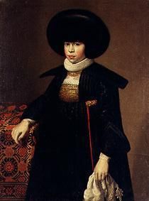 Bildnis der Magdalena Wettstein von Anonym, Haarlem