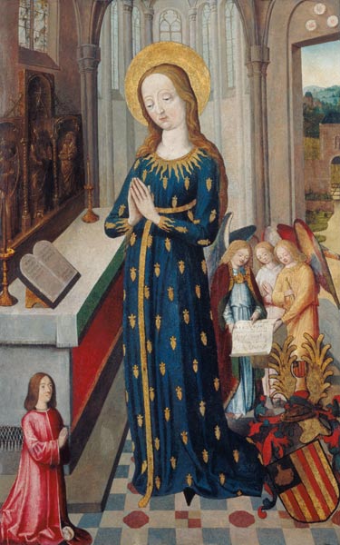 Maria im Ährenkleid von Anonym, Haarlem
