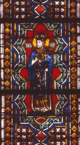 Assisi, Glasfenster, Hl.Nikolaus 1315