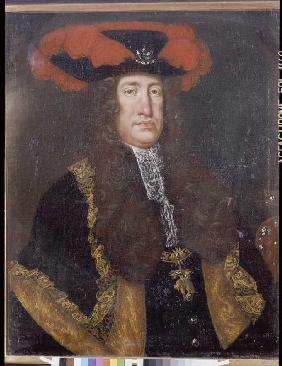 Bildnis Kaiser Karls VI. (1685-1740) aus dem Hause Habsburg, König von Ungarn und Spanien