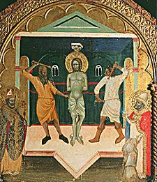 Die Geisselung Christi.  (Pisa, 14