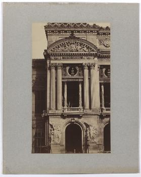 Paris: Die Nouvel Opéra, westlicher Fassadenpavillon