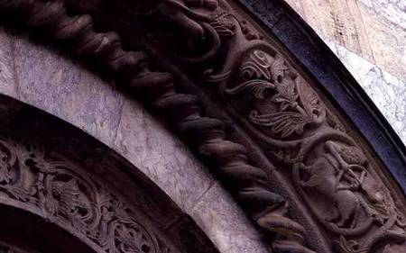 Arch detail from the south portal von Anonymous