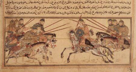 Battle between Mongol tribes von Anonymous