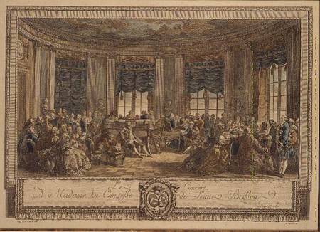 The Concert Given by the Countess of Saint Brisson von Anonymous
