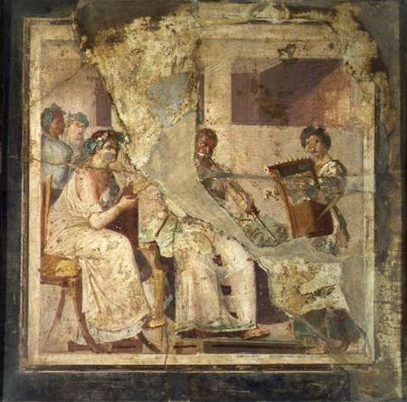 A Concert, from Herculaneum von Anonymous