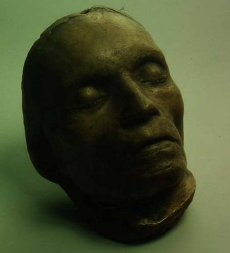 Death mask of Ludwig van Beethoven (1770-1827) von Anonymous