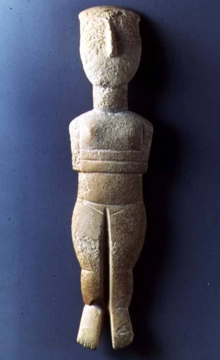 Female figurineearly Cycladic von Anonymous