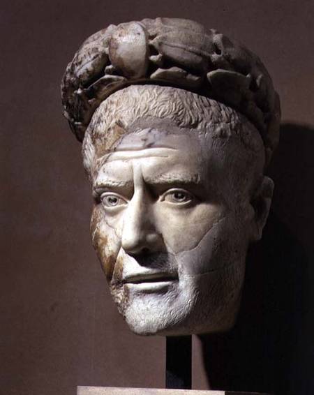 Head of Philip the Arab Roman Emperor (244-249) von Anonymous