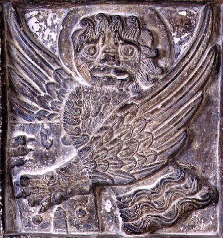 Lion, Symbol of St. Mark the Evangelist, relief,Byzantine von Anonymous