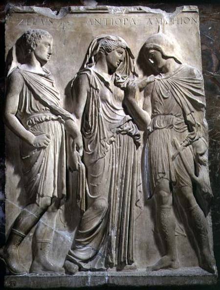 Orpheus Eurydice and Hermes von Anonymous