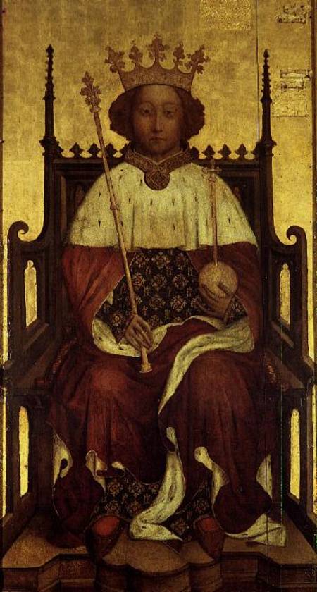 Portrait of Richard II (1367-1400) von Anonymous