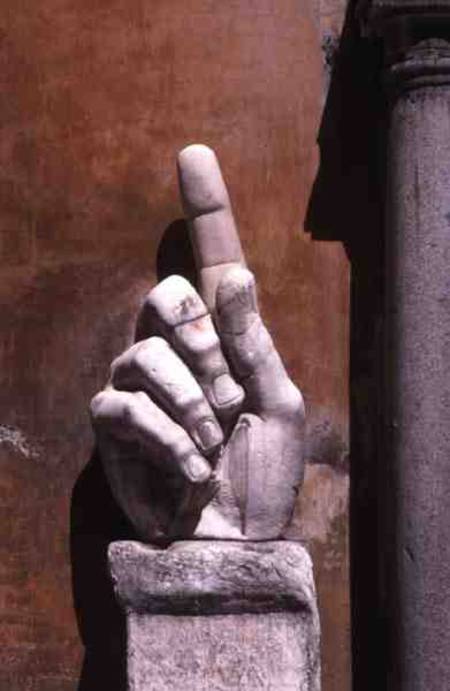 Sculpture of a Hand von Anonymous
