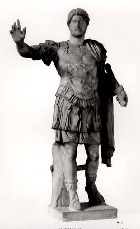 Statue of Hadrian (76-138 AD) (marble von Anonymous