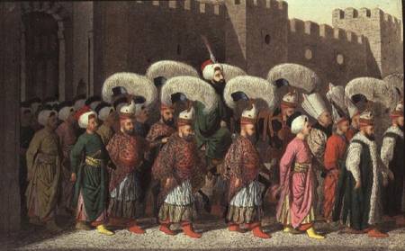Sultan Mahmud II: procession von Anonymous