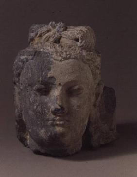 1952 1 B 47 Head of a bodhisattvaIndian 2nd-5th ce