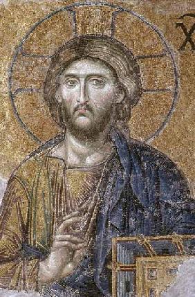 Mosaic depicting the Deesis Christ, South Gallery,Byzantine 14th centu