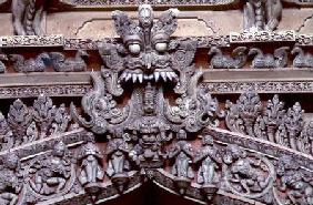 Carved tympanumTirumalai Nayak Palace 1636