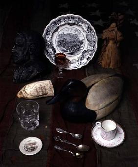Collection of 18th century American Objects 1776
