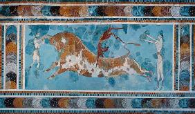 Das Toreador Fresco, Knossos Palast, Kreta c.1500 BC