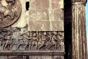 Detail from the Arch of Constantine AD 315