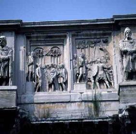 Detail from the Arch of Constantinebuilt to celebrate the Emperor's victory over Maxentius (AD 312) AD 315