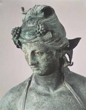 Head of a statuette of BacchusPompeii 1st centur