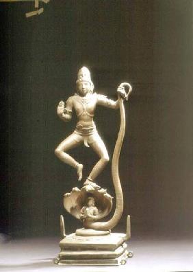 Kaliyakrishna, bronze, Chola 10th centu