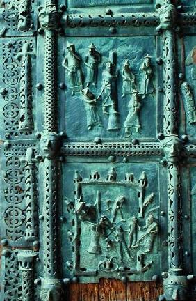 Panel from the left hand door of the portal 12th centu