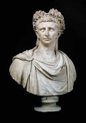 Portrait bust of Emperor Claudius I (10 BC-54 AD) 1st centur