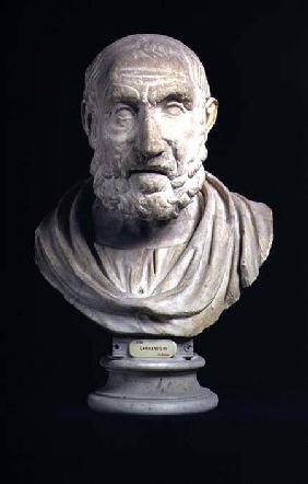 Portrait bust of Hippocrates (c.460-c.377 BC) copy of Gr