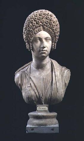 Portrait bust of a lady, Roman,Flavian Dynasty c.69-96 AD
