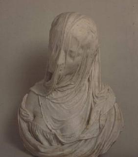 Puritas (bust of a veiled woman) c.1717-25