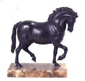 Walking Horse sculpture attributed to Giambologna (1529-1608)