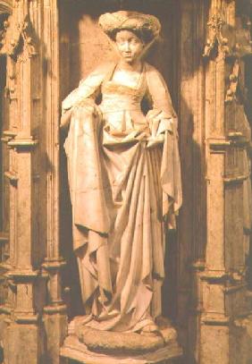 Wise virgin statuette from the tomb of Philibert the Fair (1480-1504) Duke of Savoy after 1504