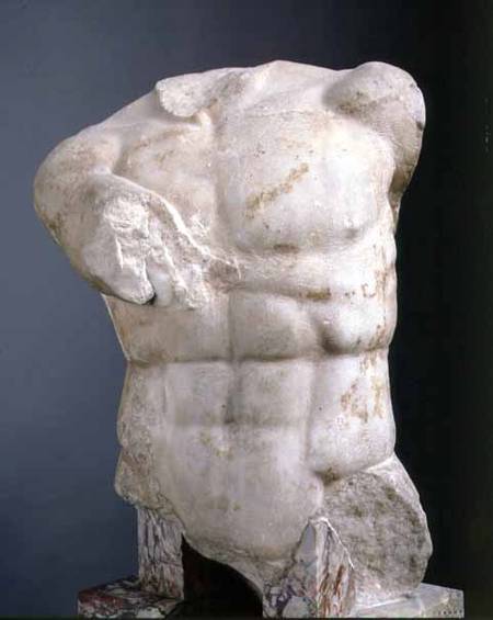 Torso of an athlete Greek von Anonymous