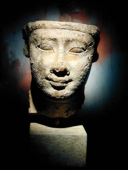 A Votive Headfrom the Egyptian Ptolemaic Period von Anonymous