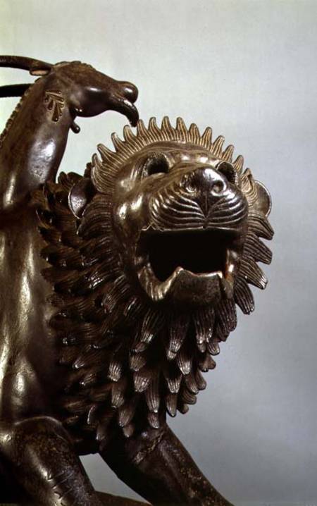 The Wounded Chimera of Bellerophondetail of the head von Anonymous