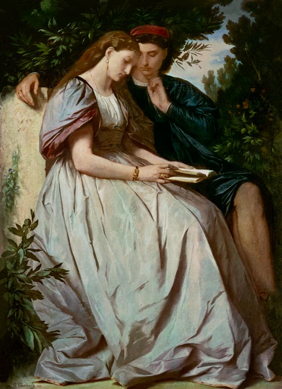 Paolo und Francesca von Anselm Feuerbach