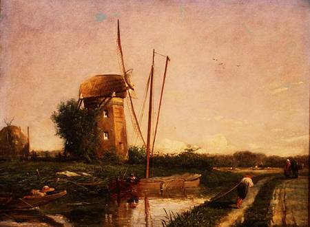 A Mill on the Hague von Anthony Mark
