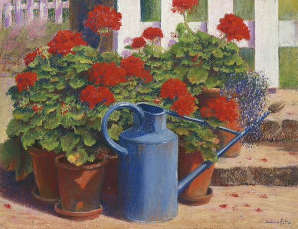 Blue Watering Can von Anthony  Rule