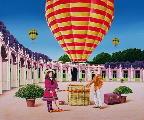 The Balloonist, 1986 (acrylic on board)  von Anthony  Southcombe