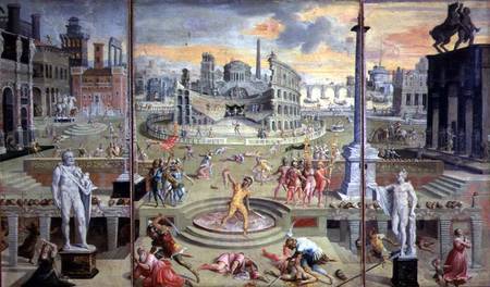 The Massacre of the Triumvirate von Antoine Caron