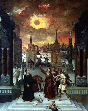 Dionysius the Areopagite Converting the Pagan Philosophers 1570s