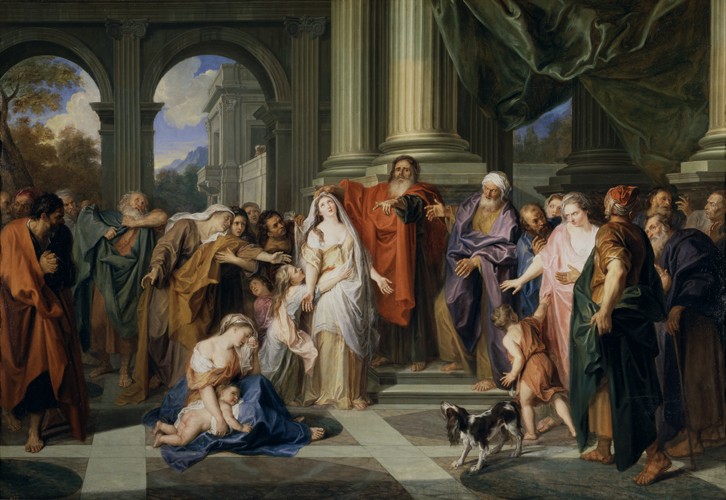 Susanna des Ehebruchs beschuldigt von Antoine Coypel