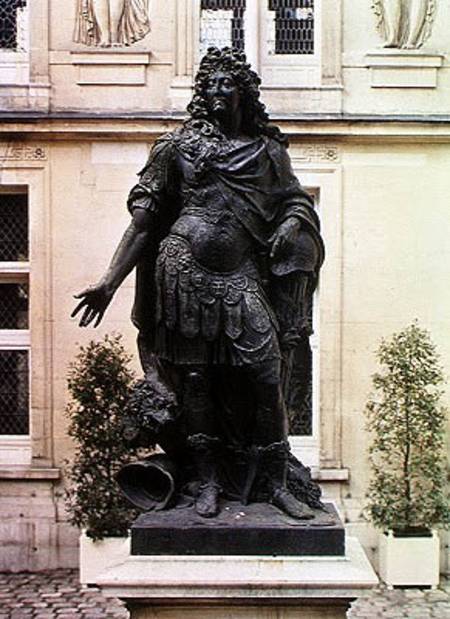 Statue of Louis XIV (1638-1715) von Antoine Coysevox