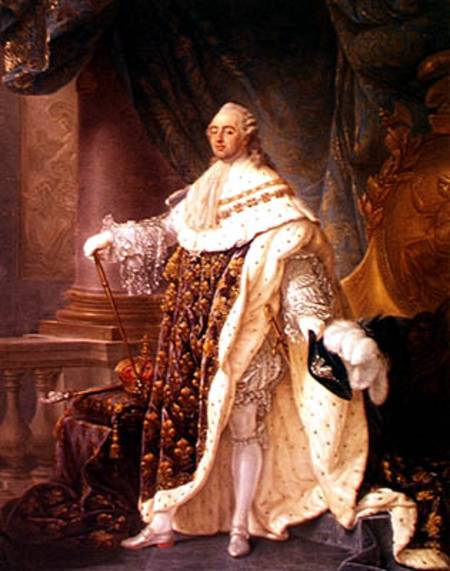 Louis XVI (1754-93) von Antoine Francois Callet