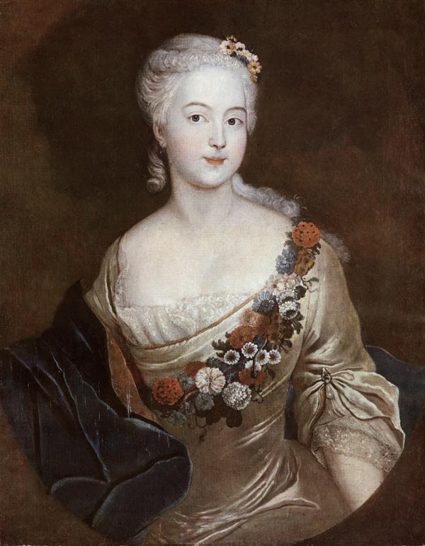Wilhelmine von Bayreuth von Antoine Pesne