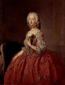Herzogin Philippine Charlotte von Braunschweig-Wolfenbüttel von Antoine Pesne
