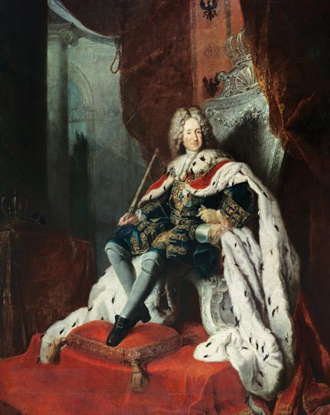 King Frederick I of Prussia von Antoine Pesne